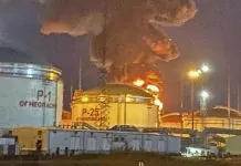 Уражений нафтовий термінал Таманьнефтегаз у Краснодарському краї