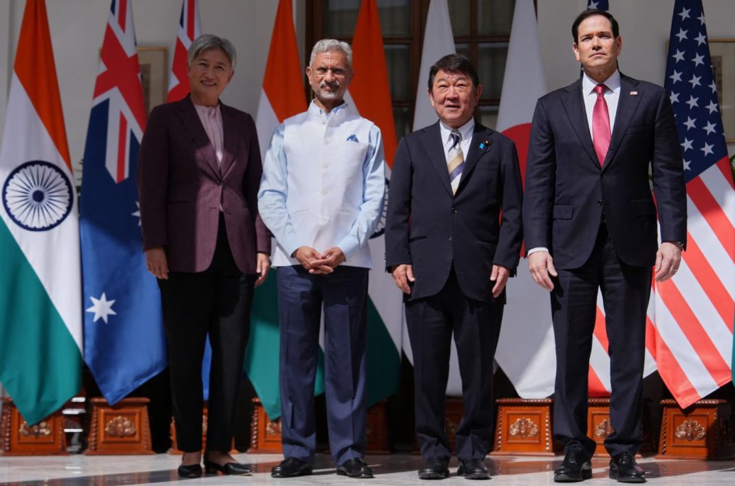 Quad diplomats meet in New Delhi