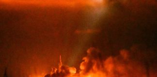 Ракета New Glenn вибухнула під час наземного тесту на космодромі Cape Canaveral у Флориді.