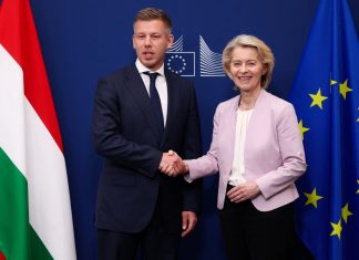 Угорщина домоглася розблокування європейських фондів на €16,4 млрд Петер Мадяр та Урсула фон дер Ляєн підписують угоду про розблокування єврофондів для Угорщини