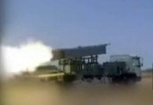 запуск ракет під час атаки Ірану