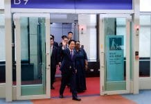 Президент Тайваню виступає після повернення