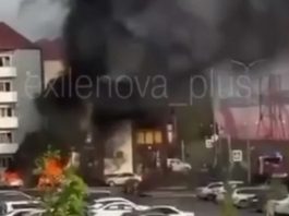 Explosions near a military base in Grozny