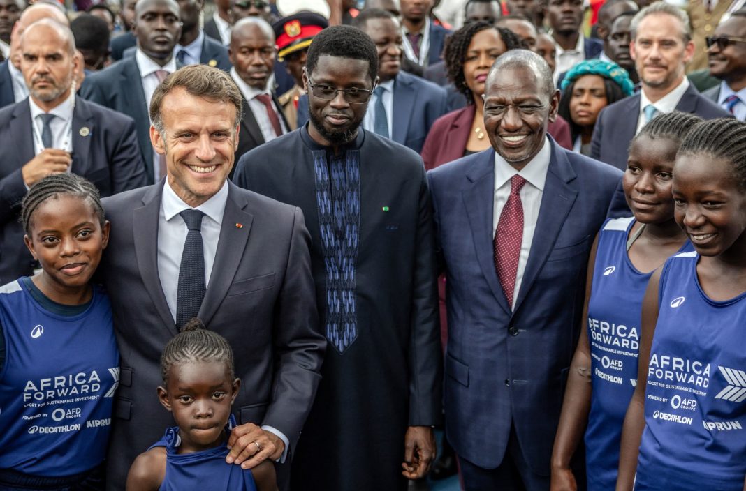 Macron at the summit on French-speaking heritage
