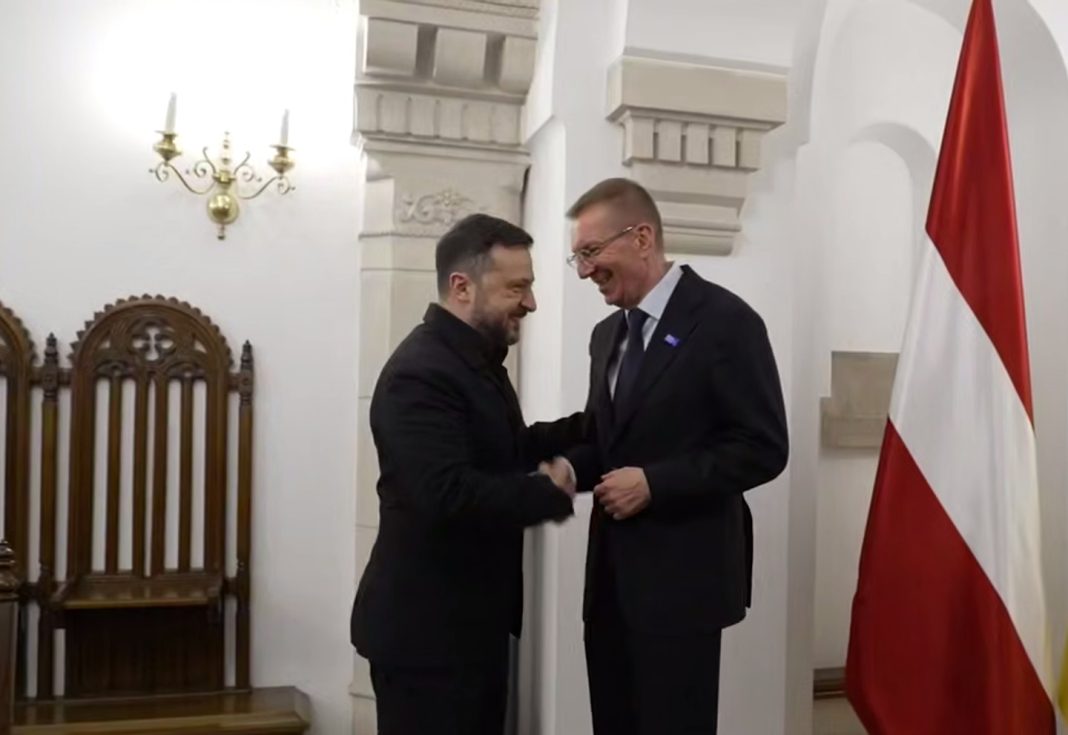 Zelensky and Rinkevics agree on Drone Deal