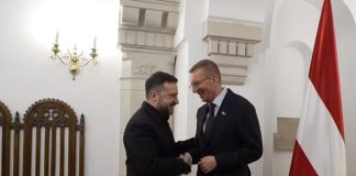 Україна та Латвія готують Drone Deal для захисту неба Зеленський та Рінкевичс домовляються про Drone Deal