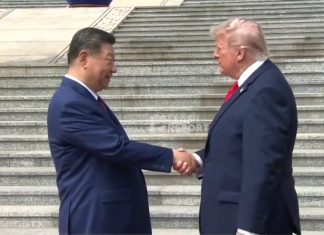 Трамп і Сі Цзіньпін зробили важливі заяви у Пекіні Зустріч Трампа і Сі Цзіньпіна у Пекіні