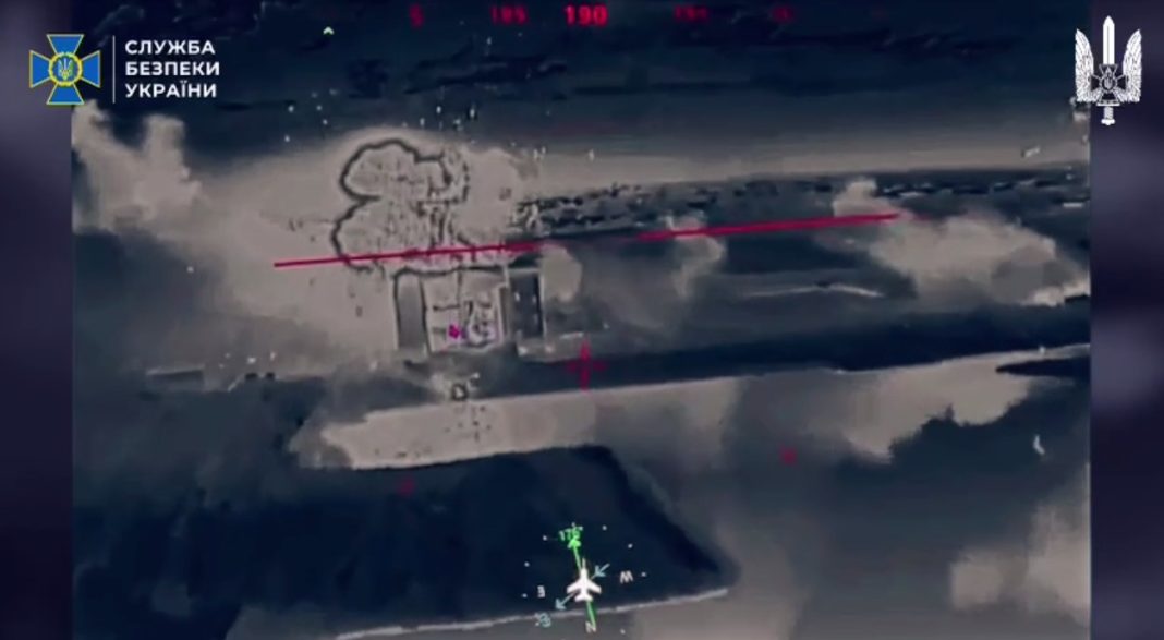 Screenshot_11 Destruction of the Russian special services headquarters and the Pantsyr-S1 complex«