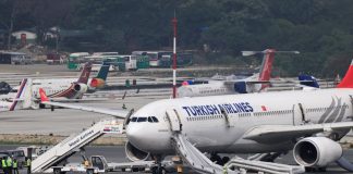 Літак Turkish Airlines загорівся під час посадки Пожежа на борту літака Turkish Airlines
