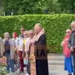Напружена атмосфера біля меморіалу Вічної слави в Україні