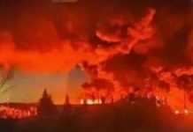 Пожежа на нафтобазі в Башкортостані, горять цистерни з мазутом
