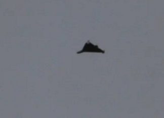 drone in the sky