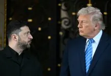 Зеленський попереджає про загрозу через брак систем ППО Президент Володимир Зеленський під час зустрічі з Трампом