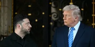 Зеленський попереджає про загрозу через брак систем ППО Президент Володимир Зеленський під час зустрічі з Трампом