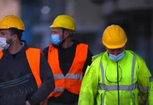 Illustration symbolising migrant workers and labour shortages in Ukraine