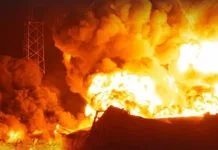 A gas pipeline in the Zaporizhzhya region was hit