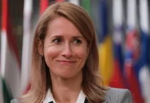 Kaja Kallas against Schroeder's EU candidacy