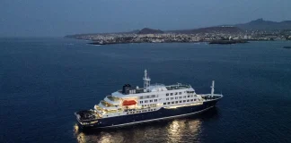 Liner with hantavirus near Tenerife