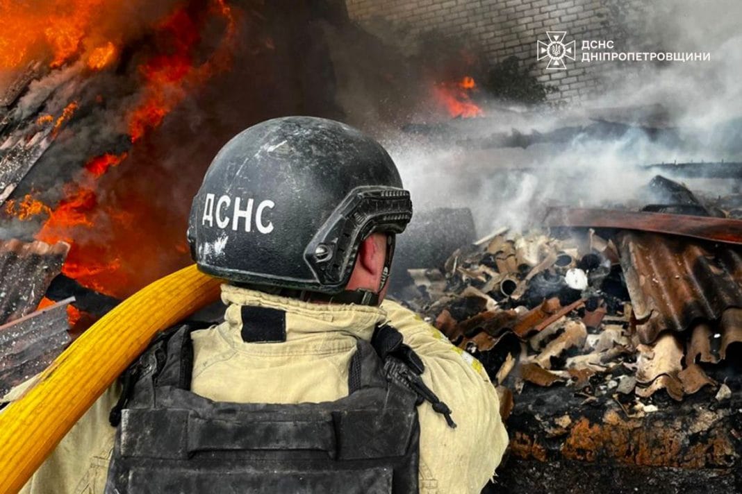 Shelling in Dnipropetrovs'k region, four people injured