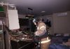 Наслідки атаки дрону по багатоповерхівці у Харкові