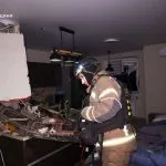 Drone flies into apartment in Kharkiv: there are victims