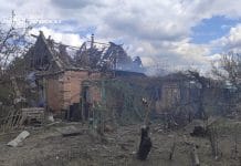 Air strike in Zaporizhzhya district, houses damaged