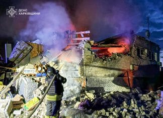 Атака дронами по Балаклії Харківщина