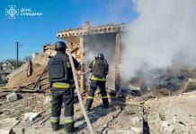 Ямпільська громада після атаки дронами