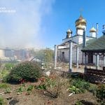 Удар дрона по Запоріжжю: є загиблі, палає храм