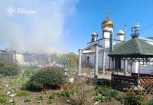 Наслідки удару БпЛА по Запорізькому району