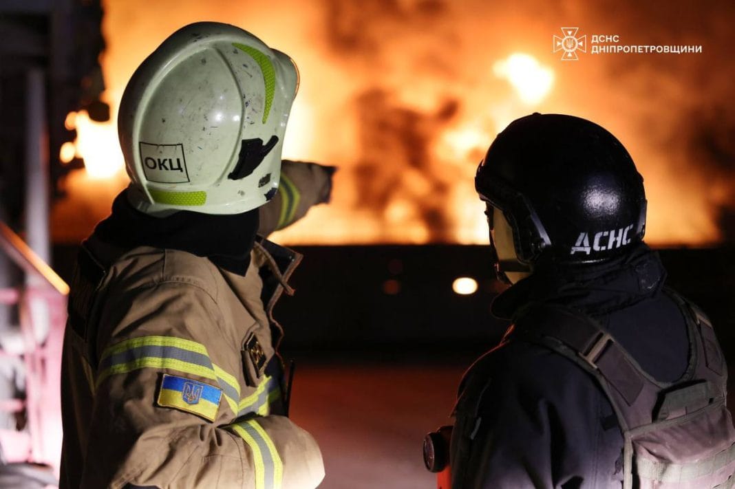 Наслідки атаки БпЛА в Дніпрі