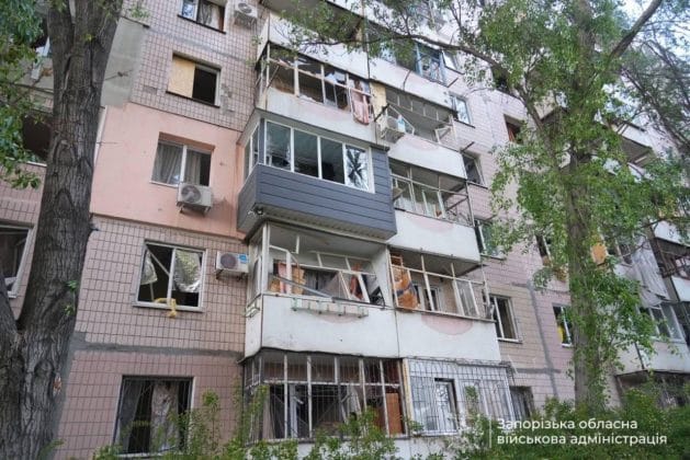 удар по Запоріжжю 5 травня