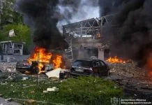 Consequences of the attack on Zaporizhzhia on 5 May
