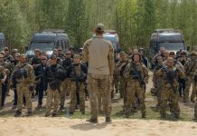 інтенсивний вишкіл патрульних поліції на полігоні