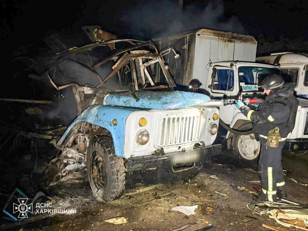 Massive drone and aircraft attacks on Ukraine