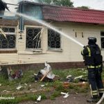 ДСНС ліквідовує наслідки обстрілів Чернігівщини