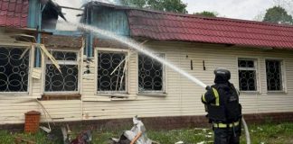 SES eliminates consequences of shelling in Chernihiv region