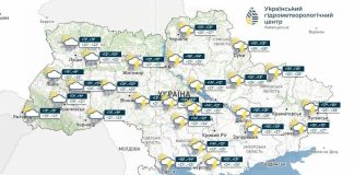 Thunderstorms and squalls in Ukraine tomorrow