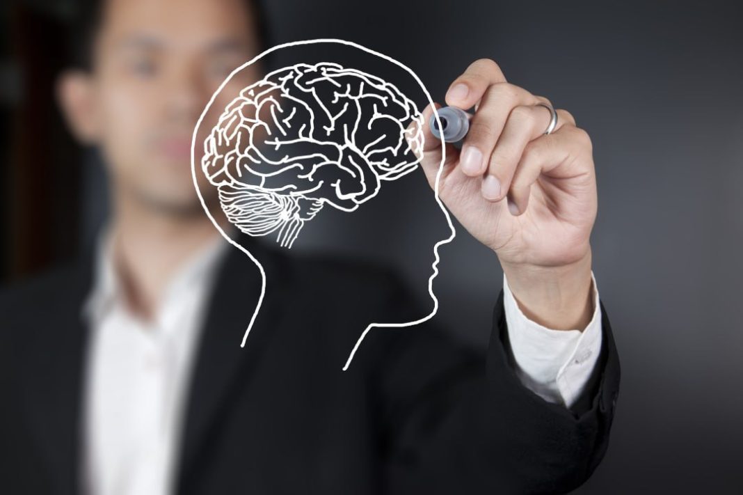 Illustration of human mental health