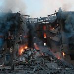Hellish night in Kyiv: explosions, fires and destruction across the city