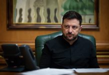 Президент України Володимир Зеленський під час звернення щодо масованих російських атак по Україні