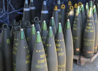 Rheinmetall постачає Україні 155-мм снаряди