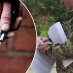 Man stabs soldiers of the military shopping centre in Odesa region