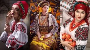 українські жінки в вишиванках