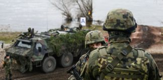 US military equipment in Poland