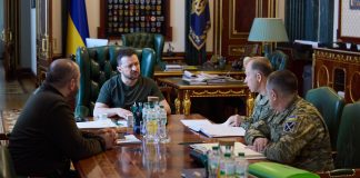 Володимир Зеленський під час виступу з важливими заявами щодо мобілізації в Росії.