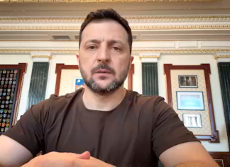 Зеленський повідомив про одну з наймасштабніших атак РФ Володимир Зеленський про атаку на Україну 24 травня
