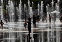 Temperatures in Germany and Poland are reaching +40°C during the heatwave.