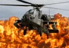 Вертоліт AH-64 Apache збили іранським дроном біля Ормузької протоки Американський військовий вертоліт AH-64 Apache у польоті біля узбережжя Ормузької протоки.