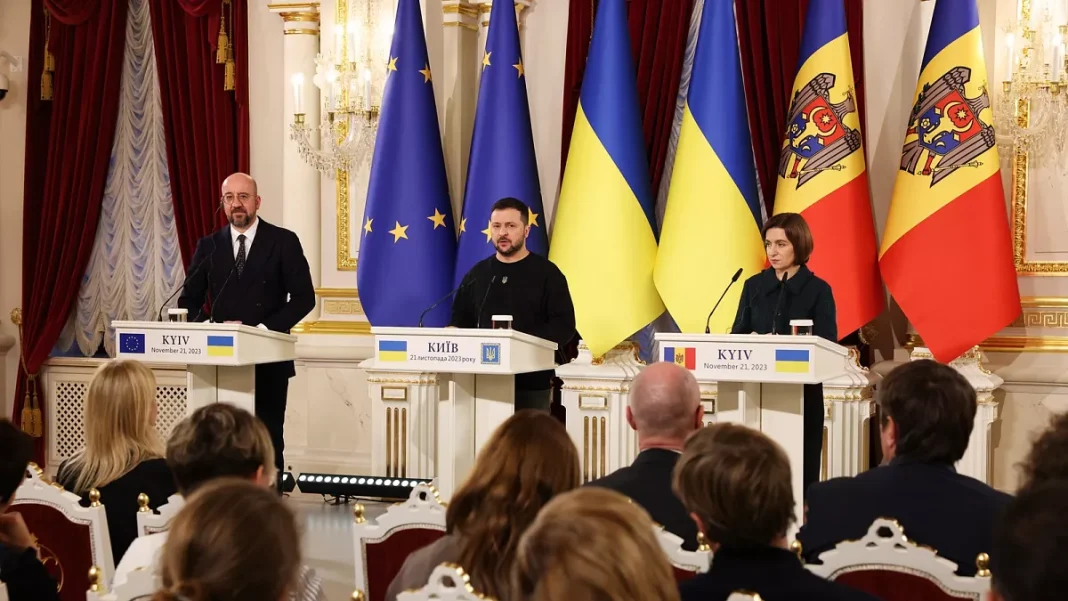 1200x675_cmsv2_51096564-d80c-5037-a1ca-fcff668012b4-8111112 Президент України Володимир Зеленський та президентка Молдови Мая Санду під час спільної пресконференції